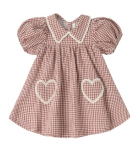 Coraline Dress Red Gingham