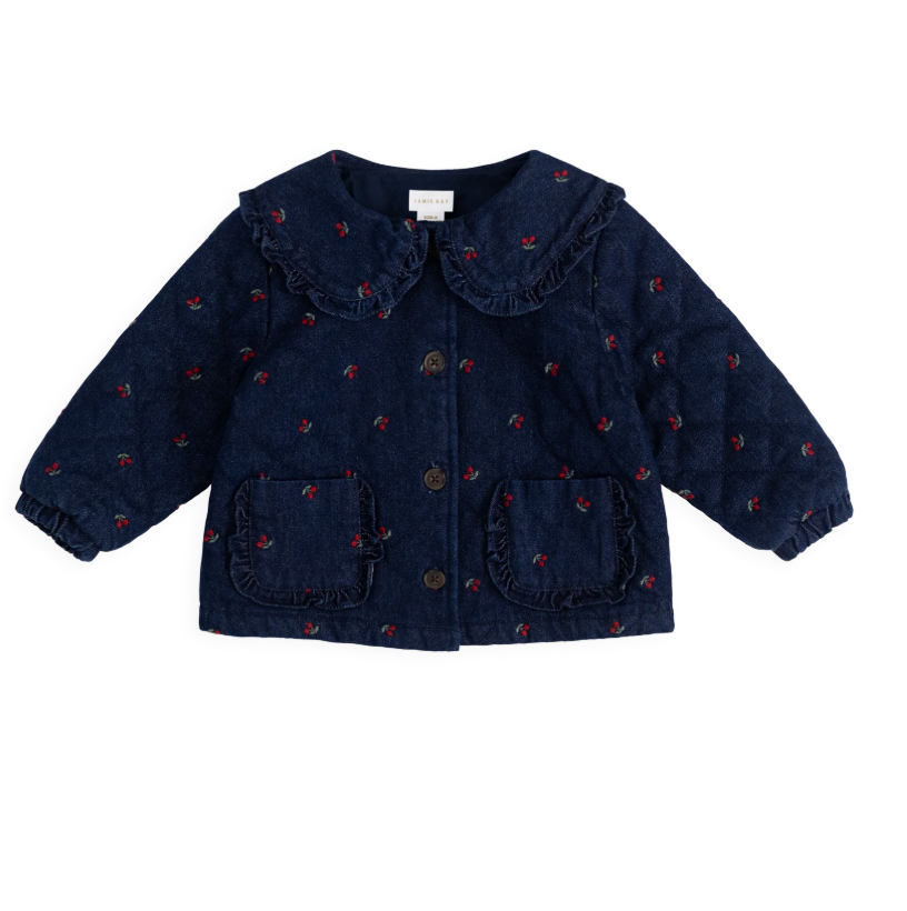 Amandine Jacket - Cerise Denim
