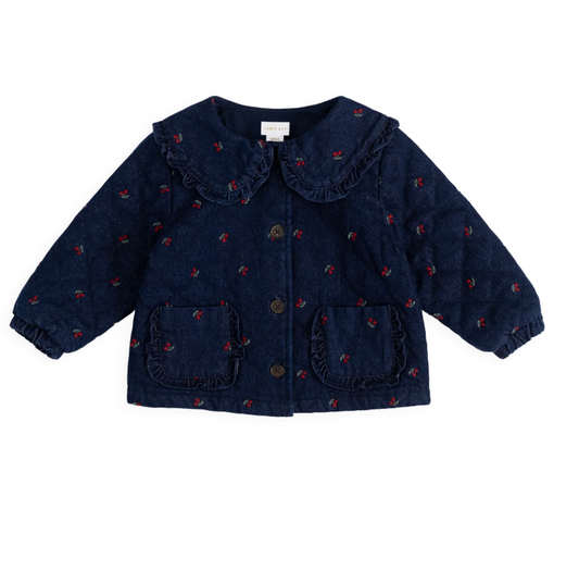 Amandine Jacket - Cerise Denim
