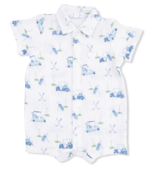 Baby Golf Carts Blue - Polo Shortie