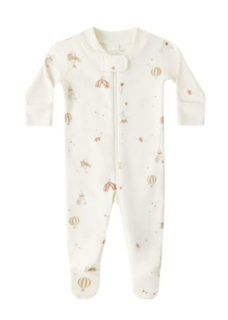 Zip Long sleeve Sleeper Footie || Carnival