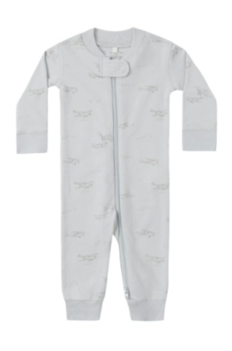 Zip Long Sleeve Sleeper || Airplane