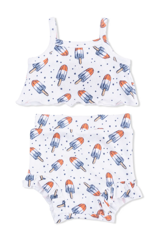 Astro Pop - Tank Top & High Waisted Short