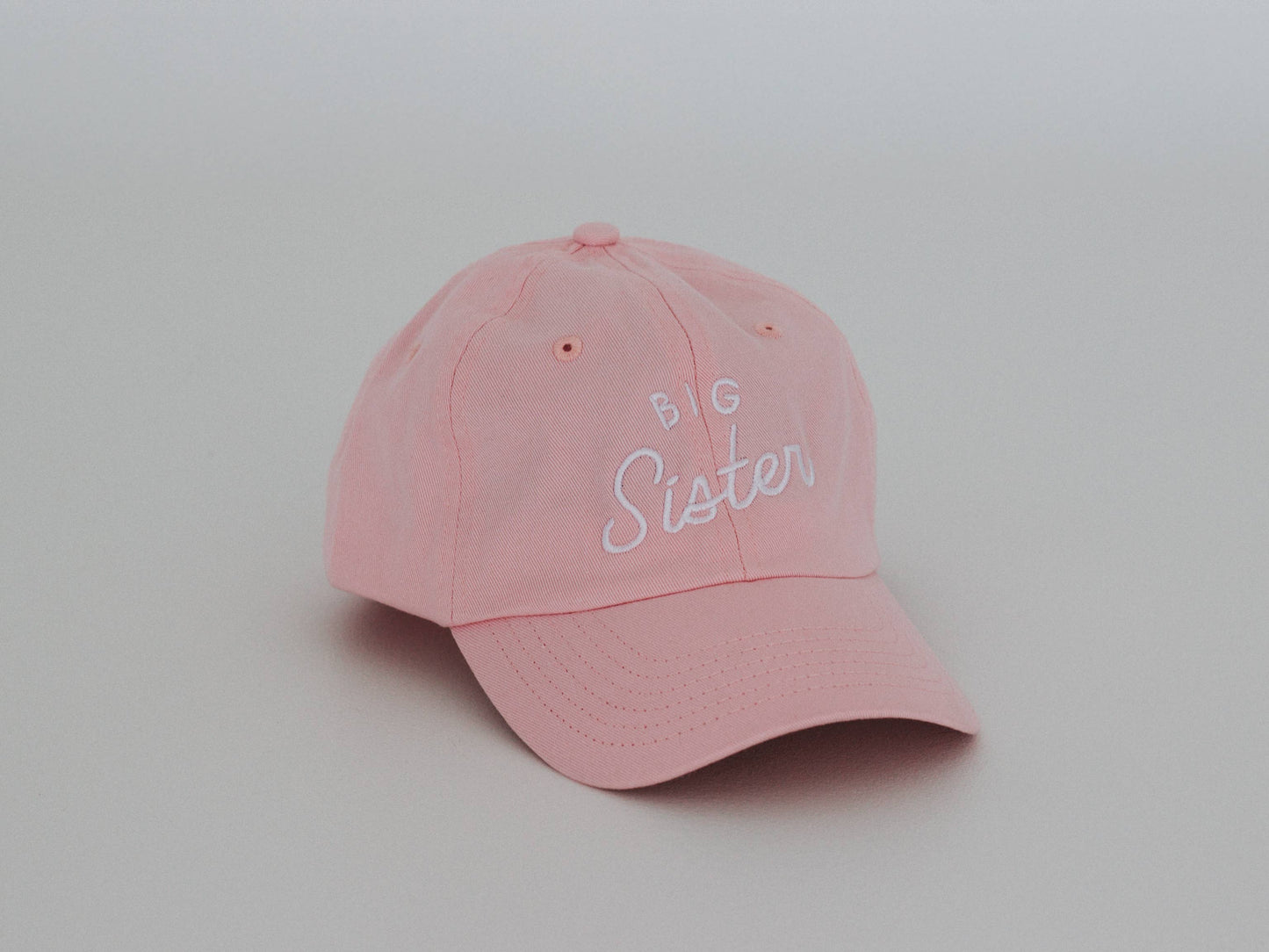Big Sister Pink Twill Hat