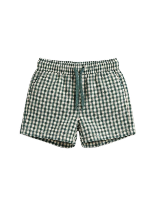 Colored Organics - Nixie Seersucker Shorts - Laguna Gingham