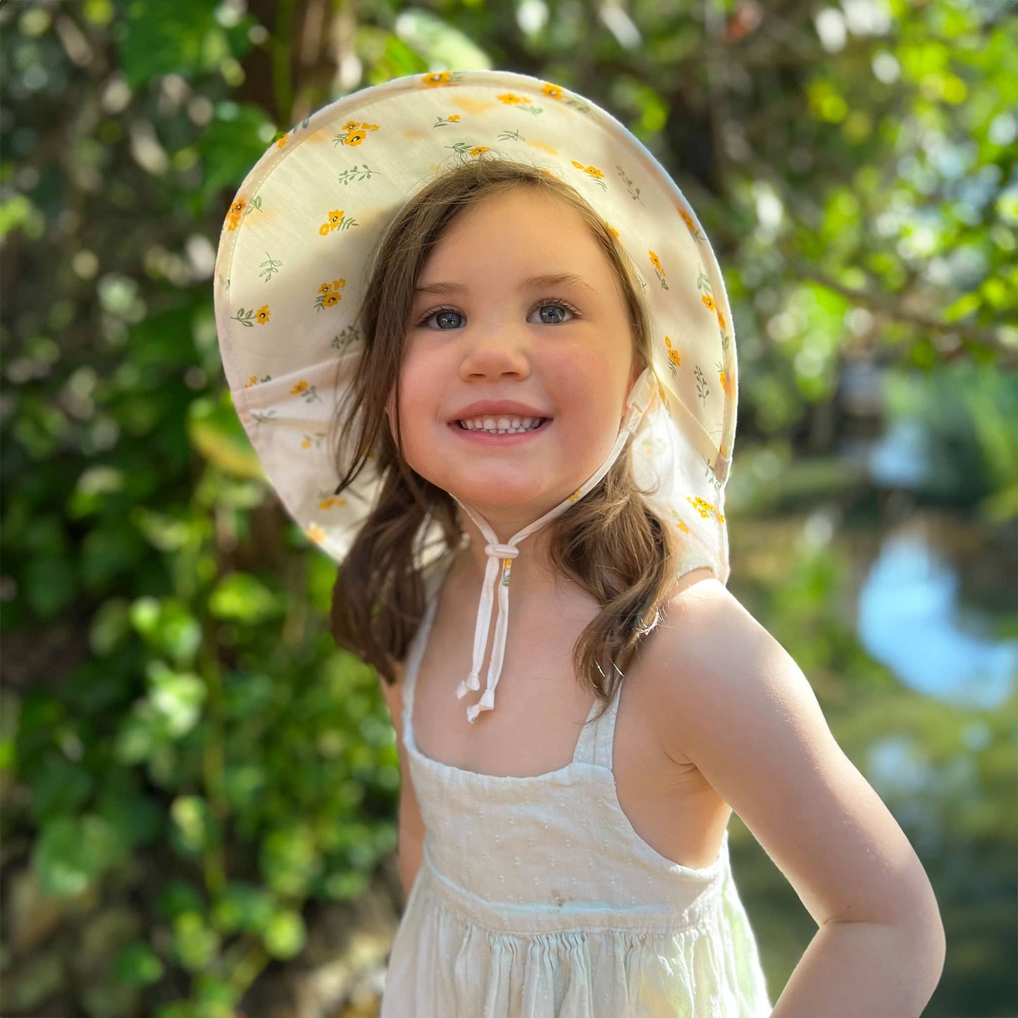 Yellow Flower | Cotton Xplorer Hat