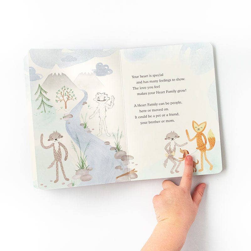 Slumberkins Inc. - Spanish | Otter's Heart Family Board Book