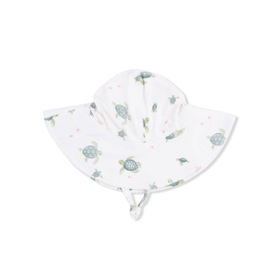 Sea Turtles - Wide Brim Sun Hat