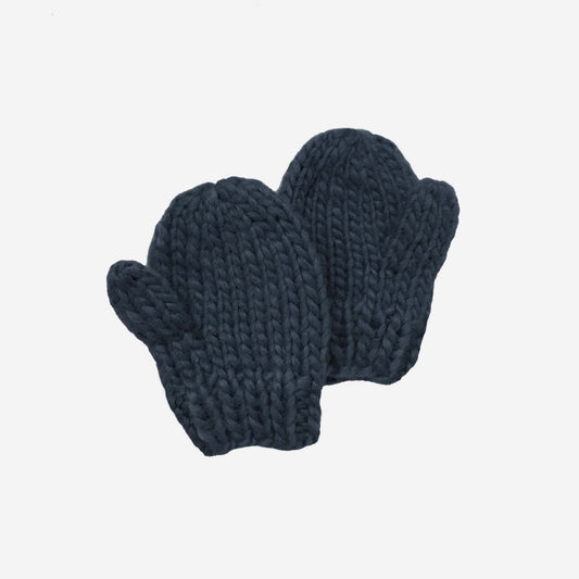 Navy Classic Mittens