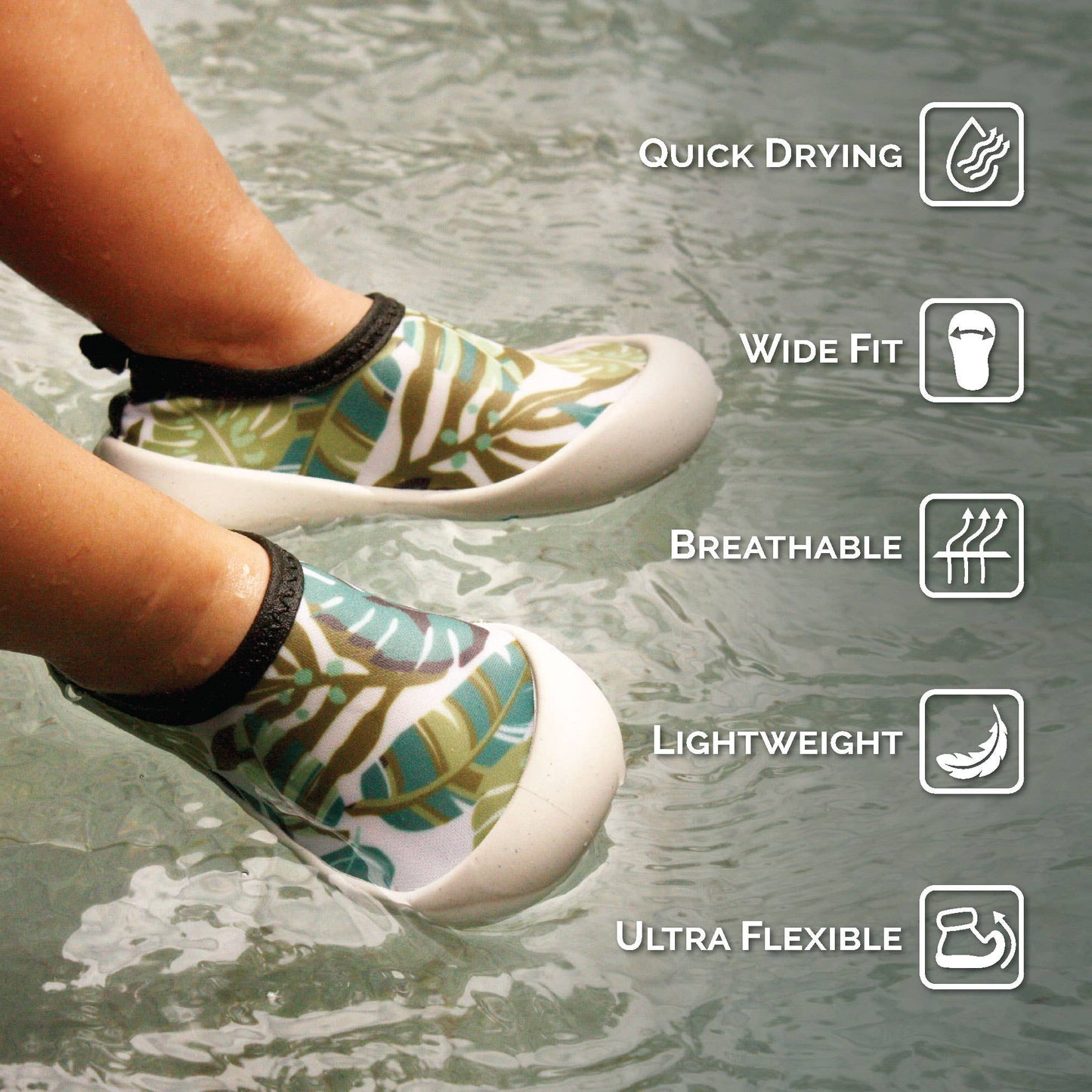Navy | Kids Water Shoes