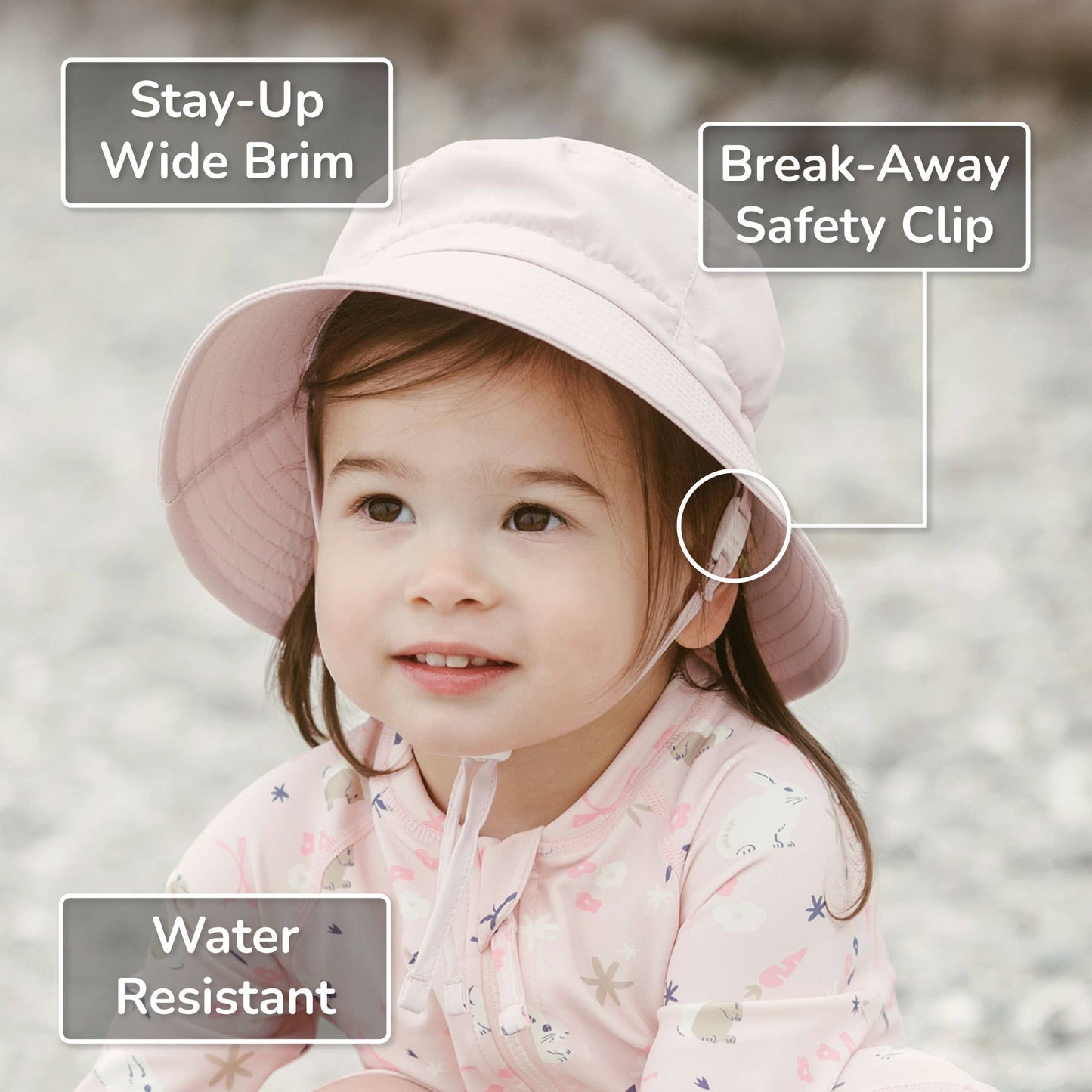 Pink Ice Cream | Aqua Dry Bucket Hat