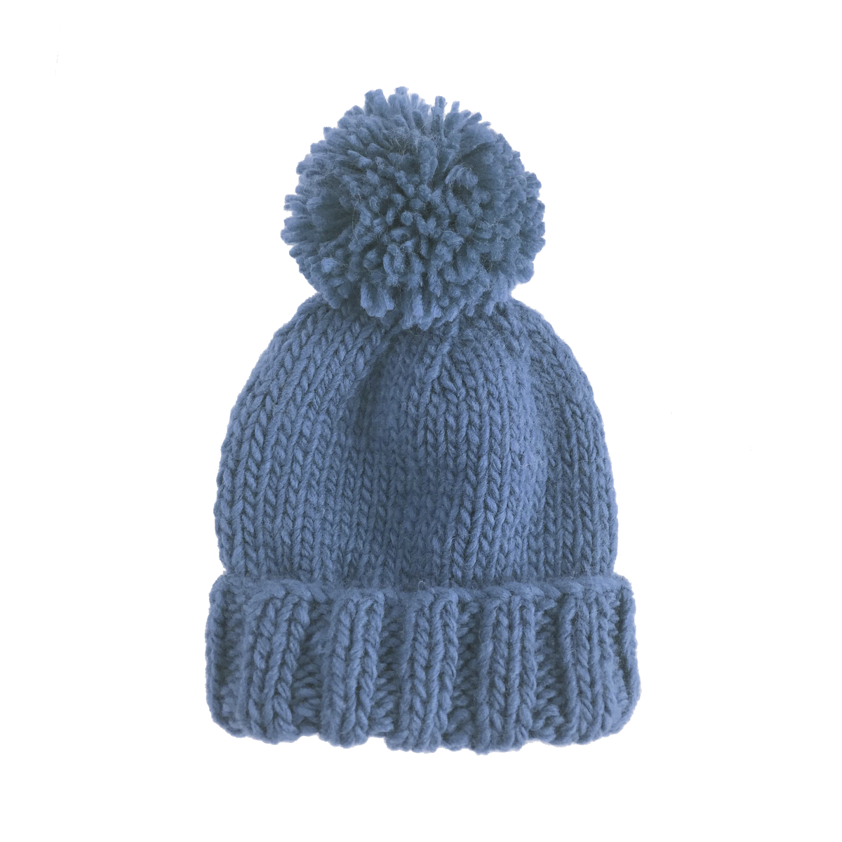 Classic Pom Hat, Blue
