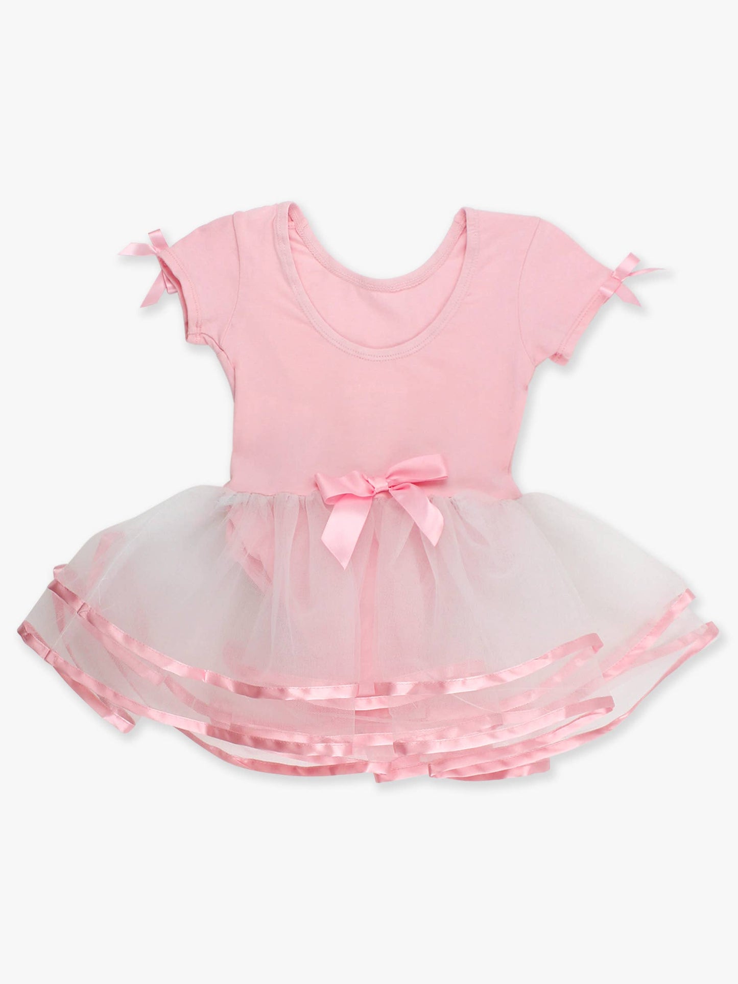 Girls Pink Signature Tutu Ballet Dance Leotard