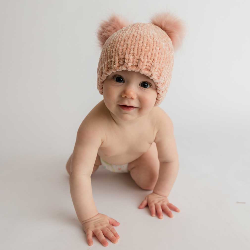 Champagne Chenille Hat