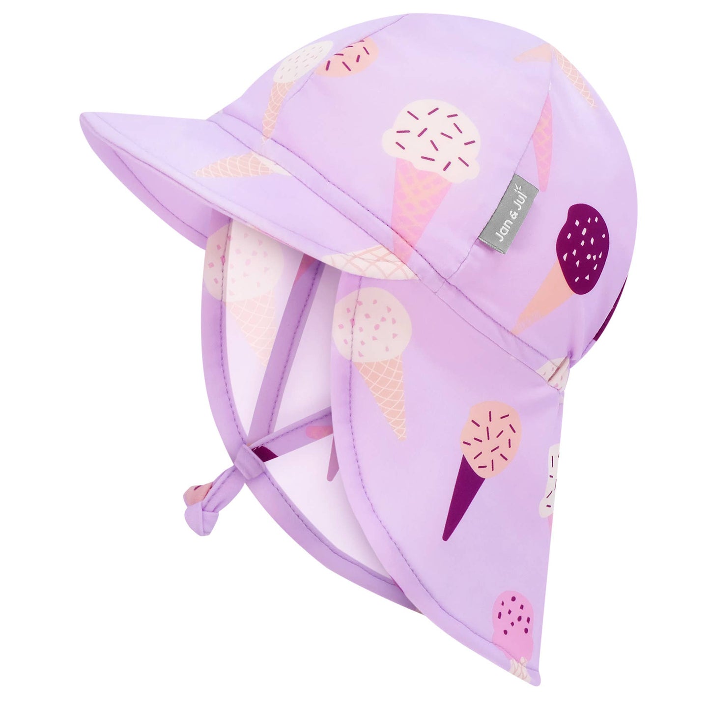 Jan & Jul - Lavender Ice Cream | Sun Soft UV Baby Cap