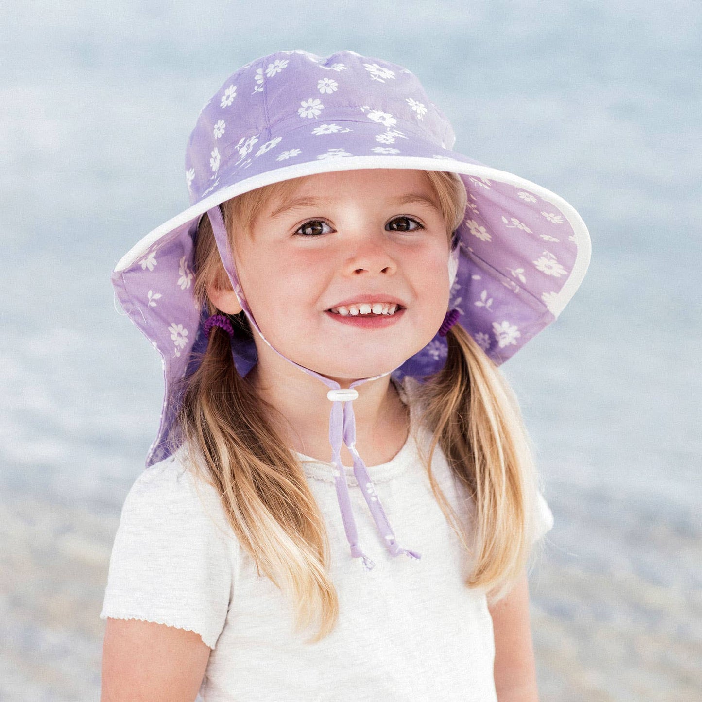 Purple Daisy | Cotton Xplorer Hat