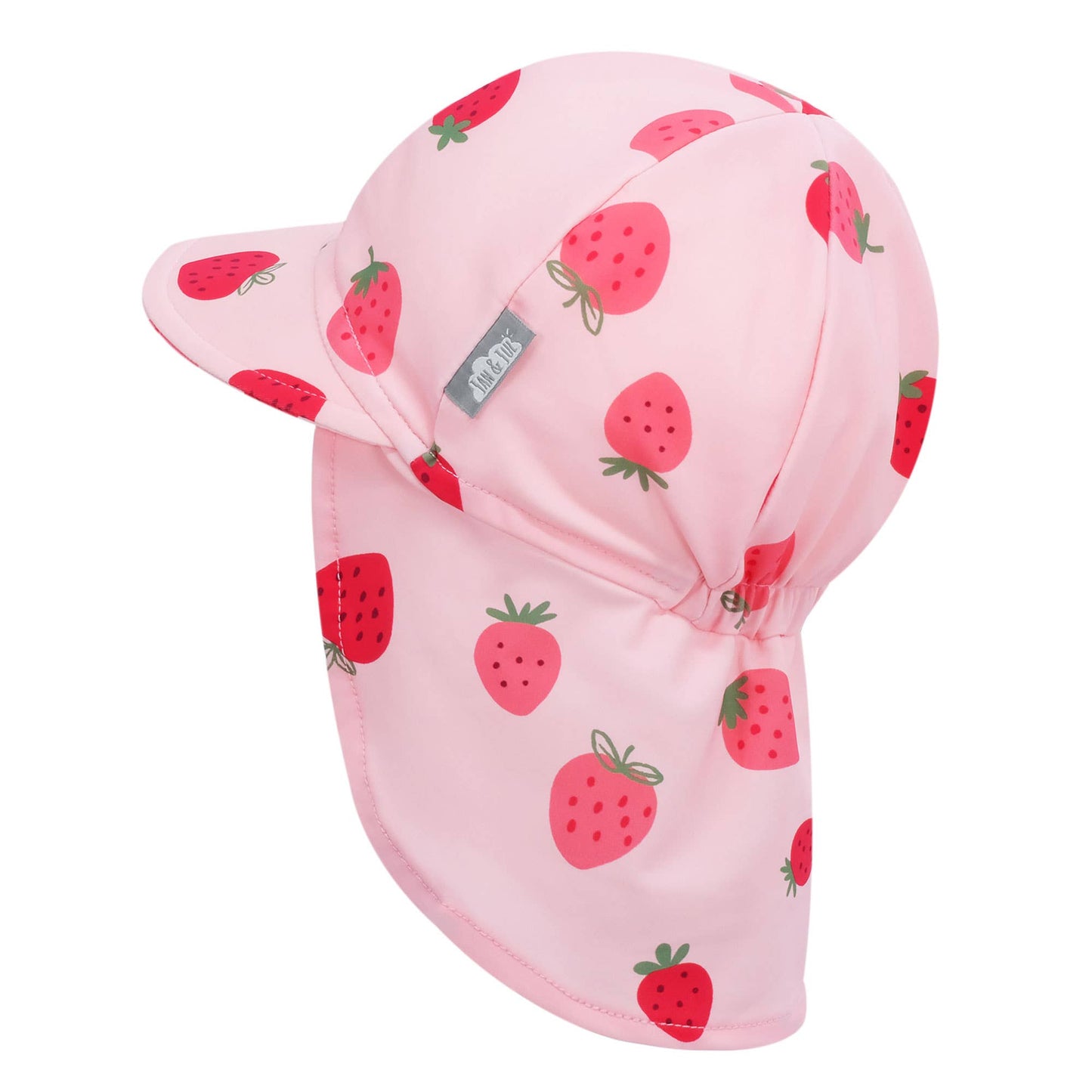 Jan & Jul - Pink Strawberry | Sun Soft UV Baby Cap