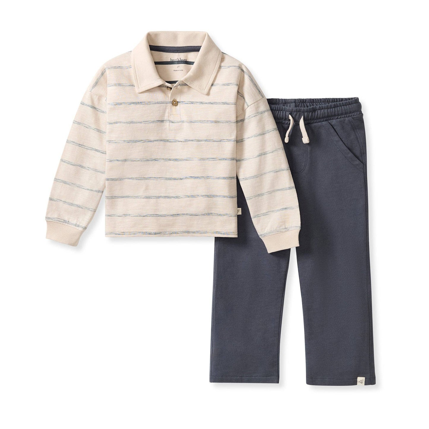 Burt's Bees Baby - Polo Tee Set