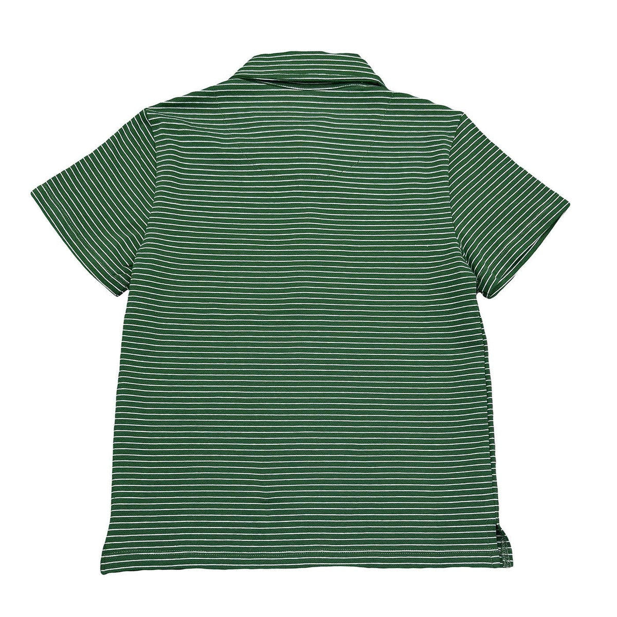Banks Polo Green/White Stripe