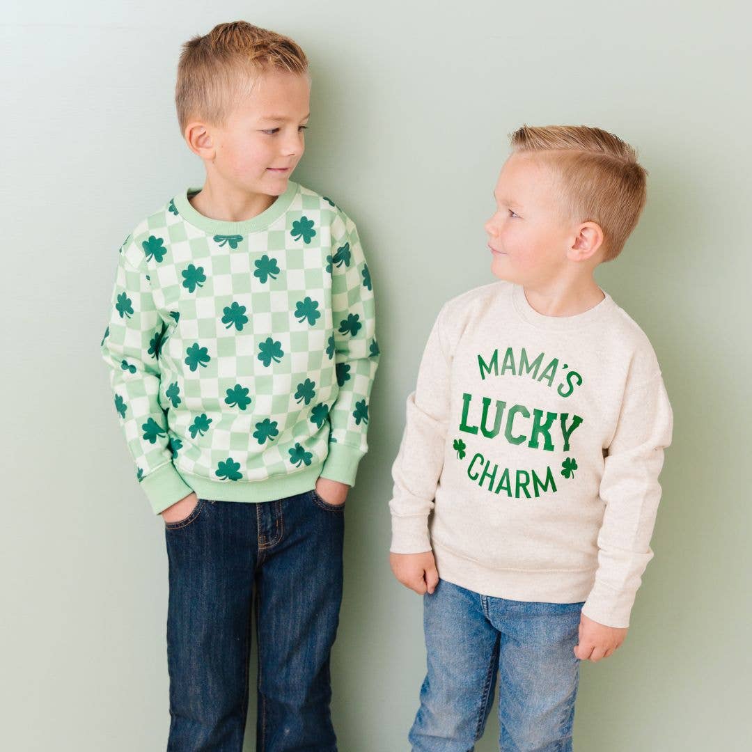 Mama's Lucky Charm St. Patrick's Day Sweatshirt