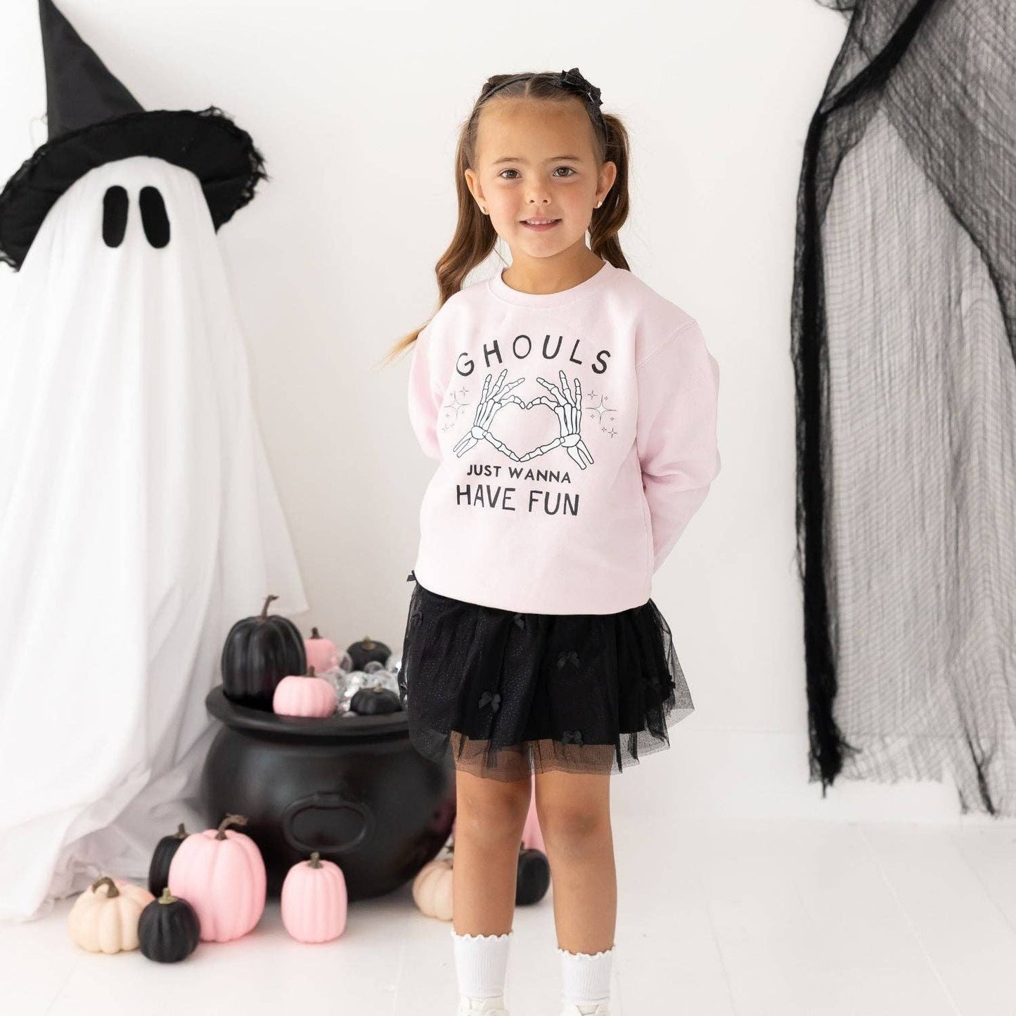Onyx Bow Tutu Skirt - Kids Boutique Clothing - Halloween
