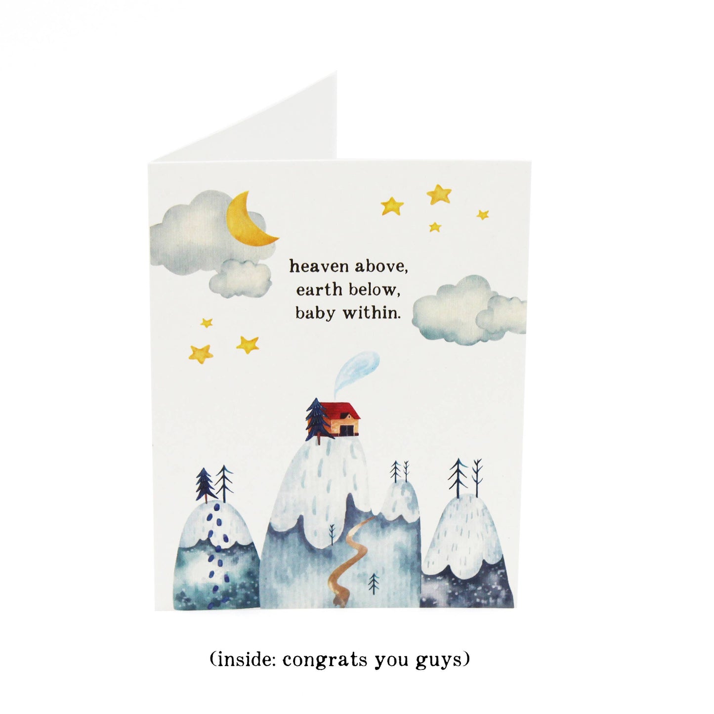 Mountain Poem Card