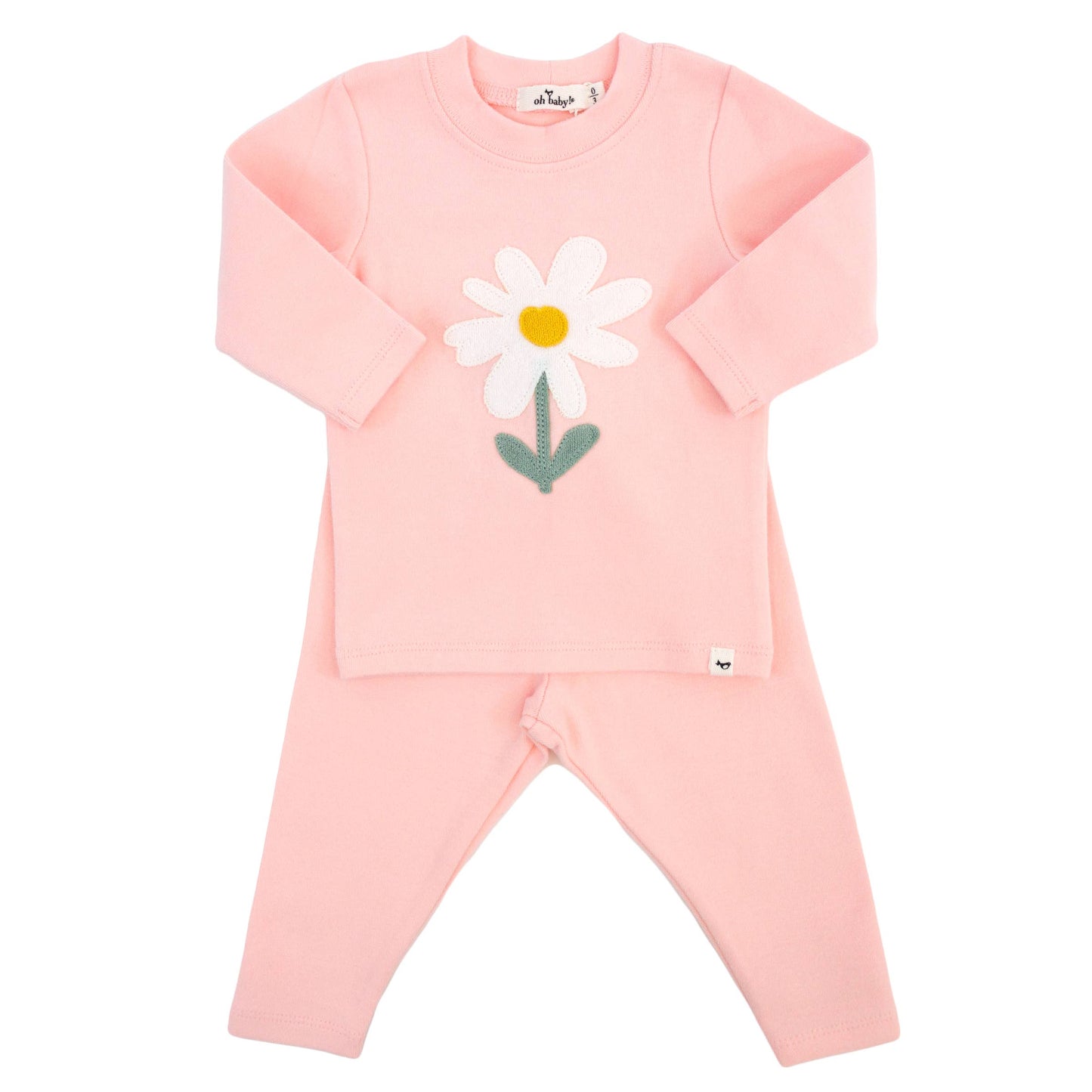 White Daisy 2pc Set