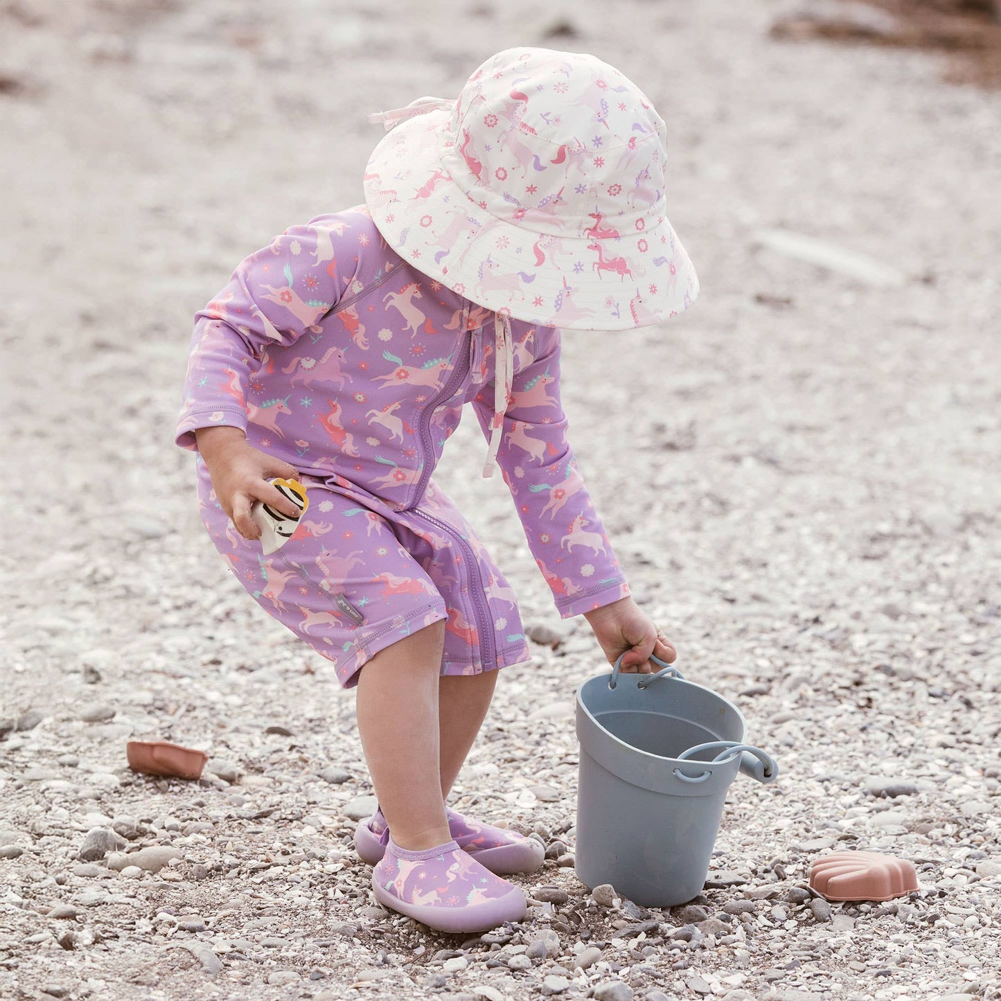 Purple Unicorn | Kids Water Shoes