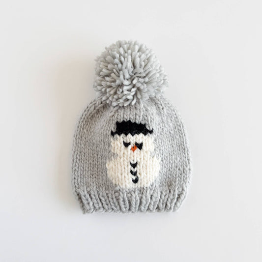 Snowman Hat Knit Pom Beanie