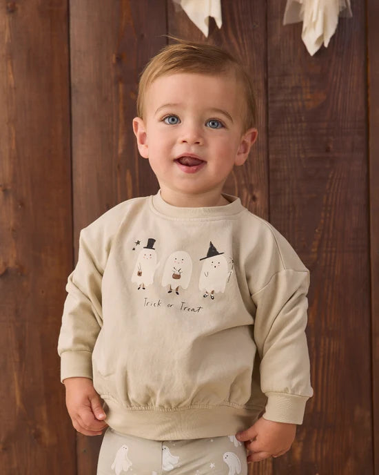 Relaxed Fleece Sweatshirt Trick Or Treat