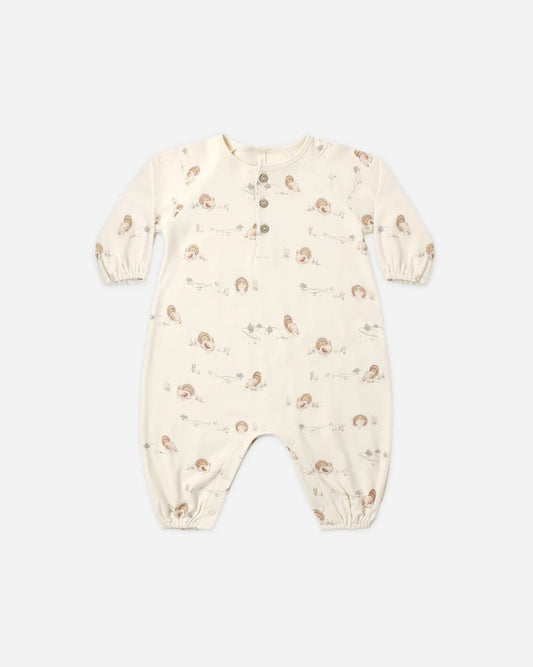 Henley Bubble Jumpsuit Turkey