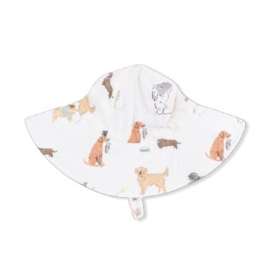 Awesome Dogs - Wide Brim Sun Hat