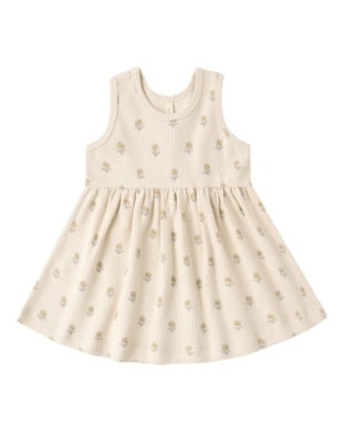 RIBBED TANK DRESS || BUTTERCUP