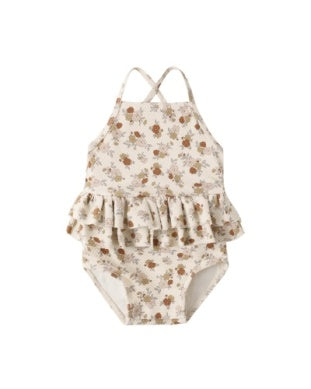 RUFFLED ONE-PIECE SWIMSUIT || BLOOM