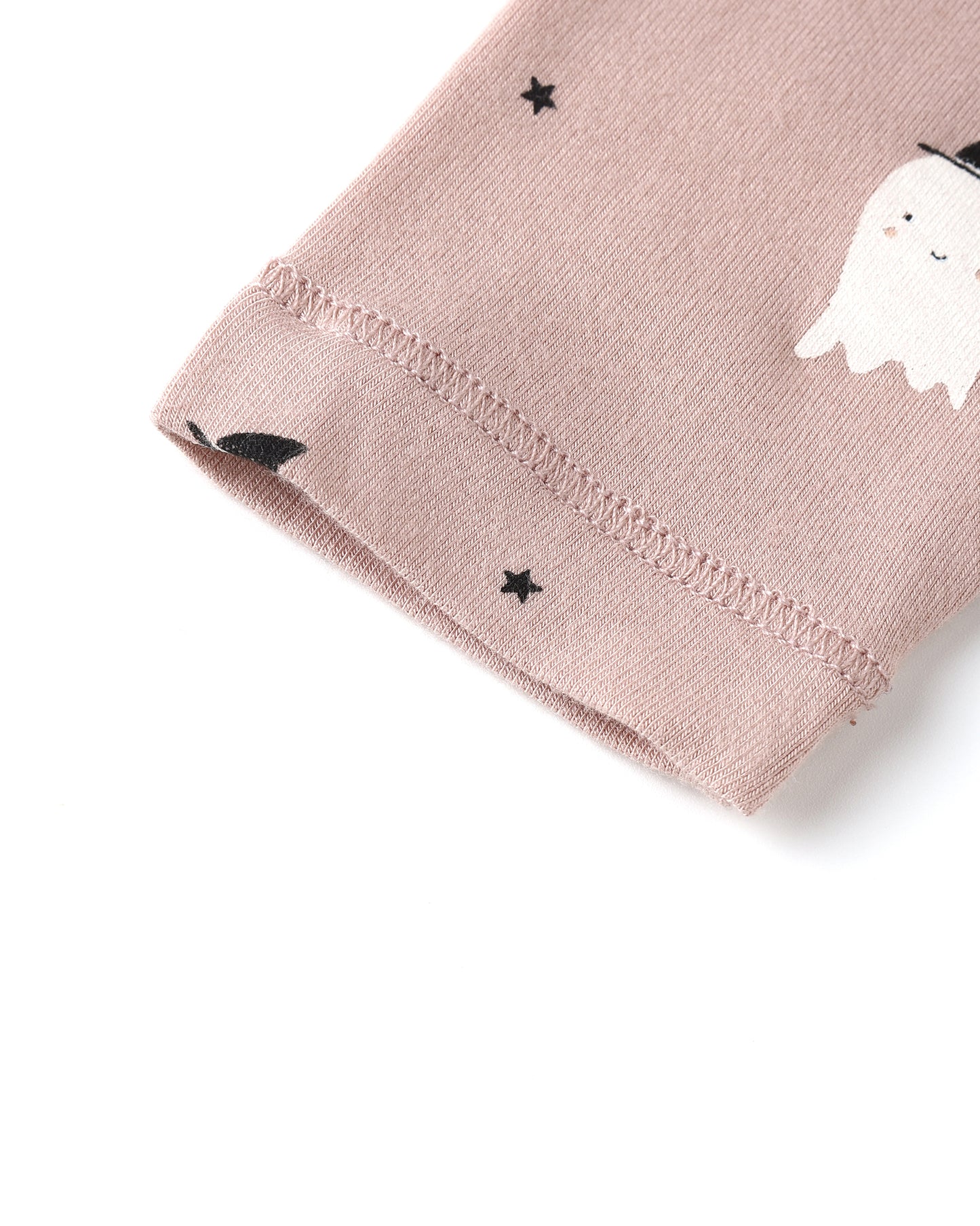 BAMBOO PAJAMA SET || PINK GHOSTS