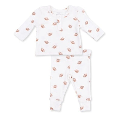 Mini Footballs - Long Sleeve Henley Play Set