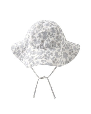 SUN HAT || BLUE FLORAL