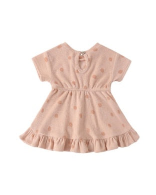 TERRY DRESS POLKA DOT