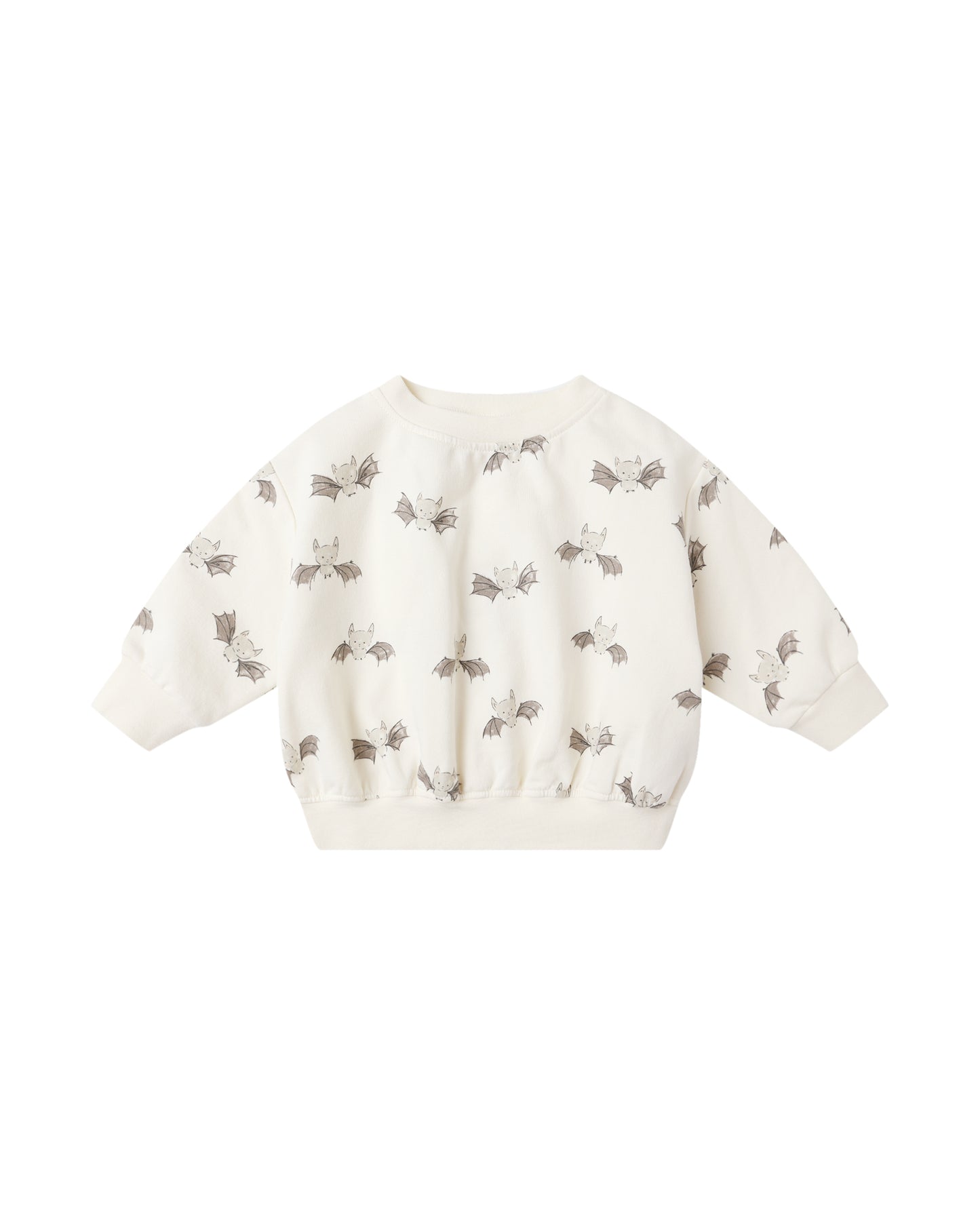 Relaxed Fleece Sweatshirt || Bats