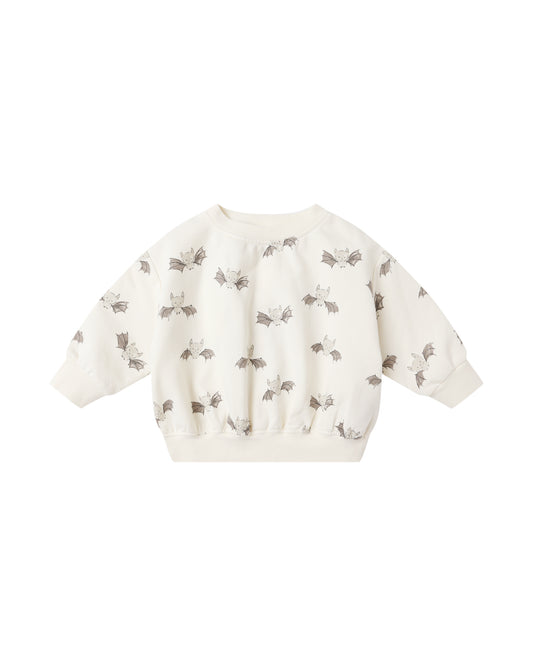 Relaxed Fleece Sweatshirt || Bats
