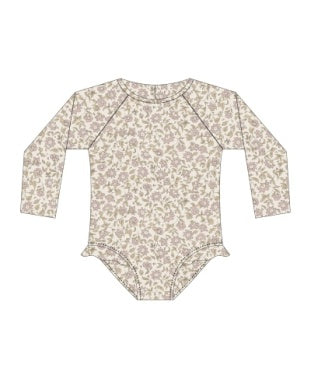 OLIVIA RASHGUARD ONE-PIECE DAHLIA