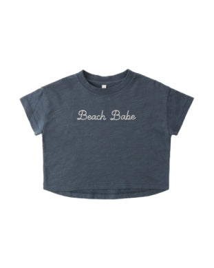 BOXY TEE BEACH || BABE