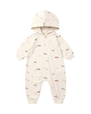 Hooded Jumpsuit - Holiday Drive