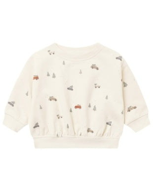 Relaxed Fleece Sweatshirt - Holiday Drive