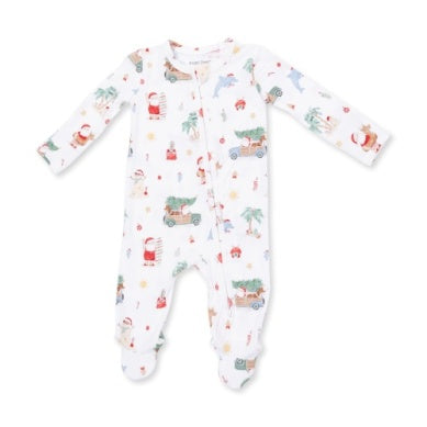 Beach Christmas - 2 Way Zipper Footie