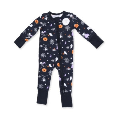 Halloween Skeleton Buddies - Glow in the Dark - Convertible Romper