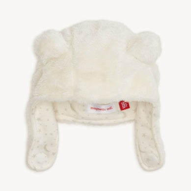 Cloud Minky Bear Hat